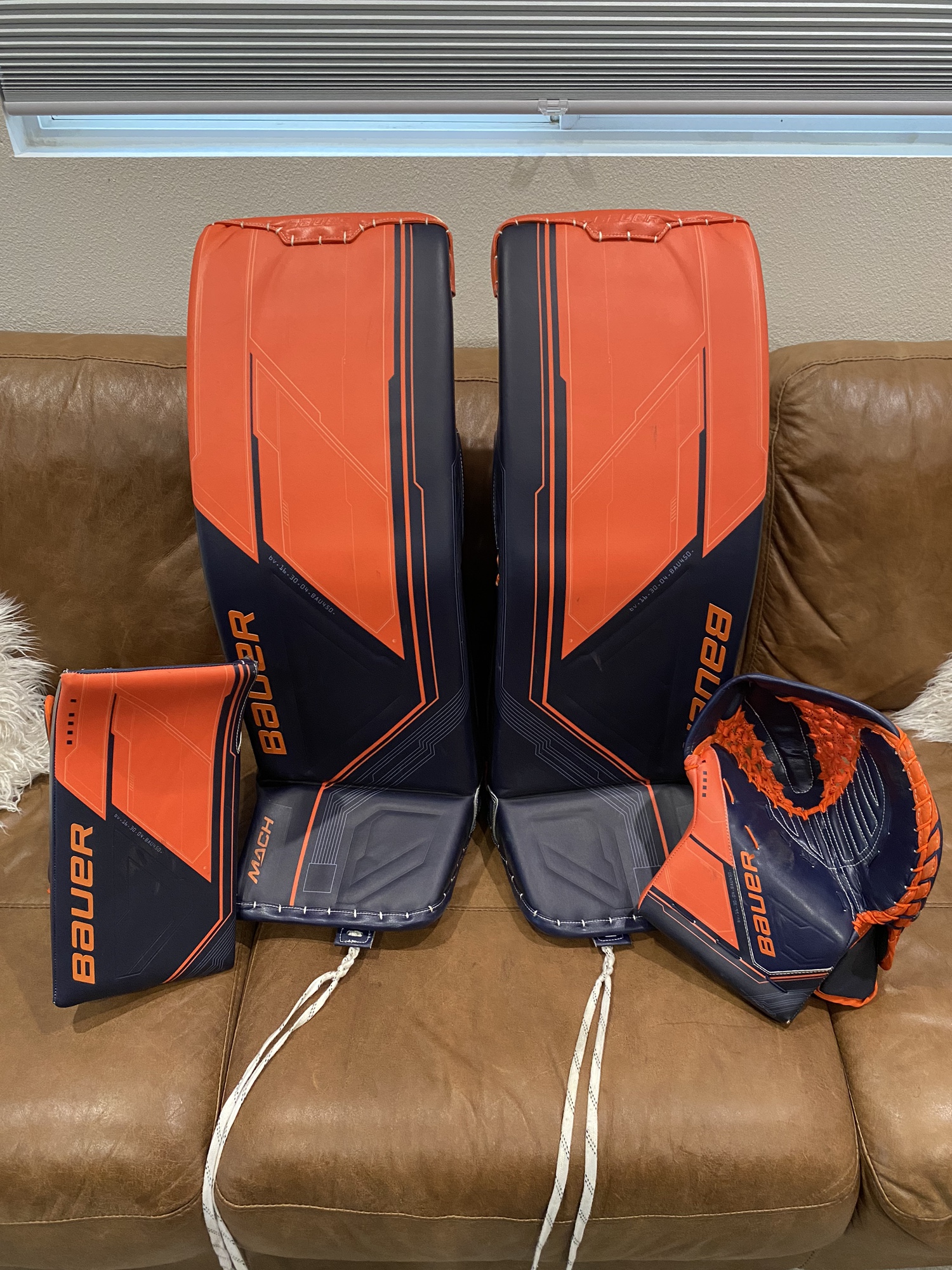 Used 35" Regular Pro Stock Mach Goalie Full Set SidelineSwap
