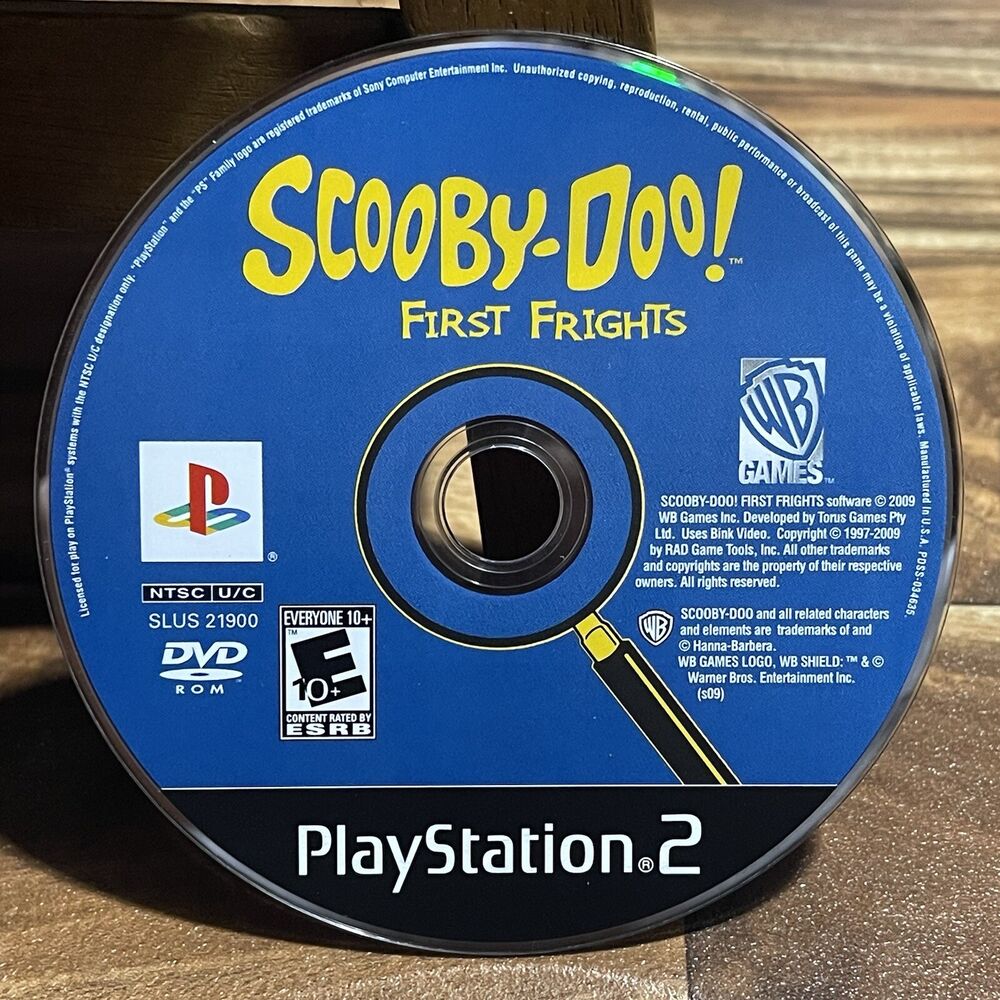 Scooby-Doo First Frights (Sony PlayStation 2, 2009) PS2
