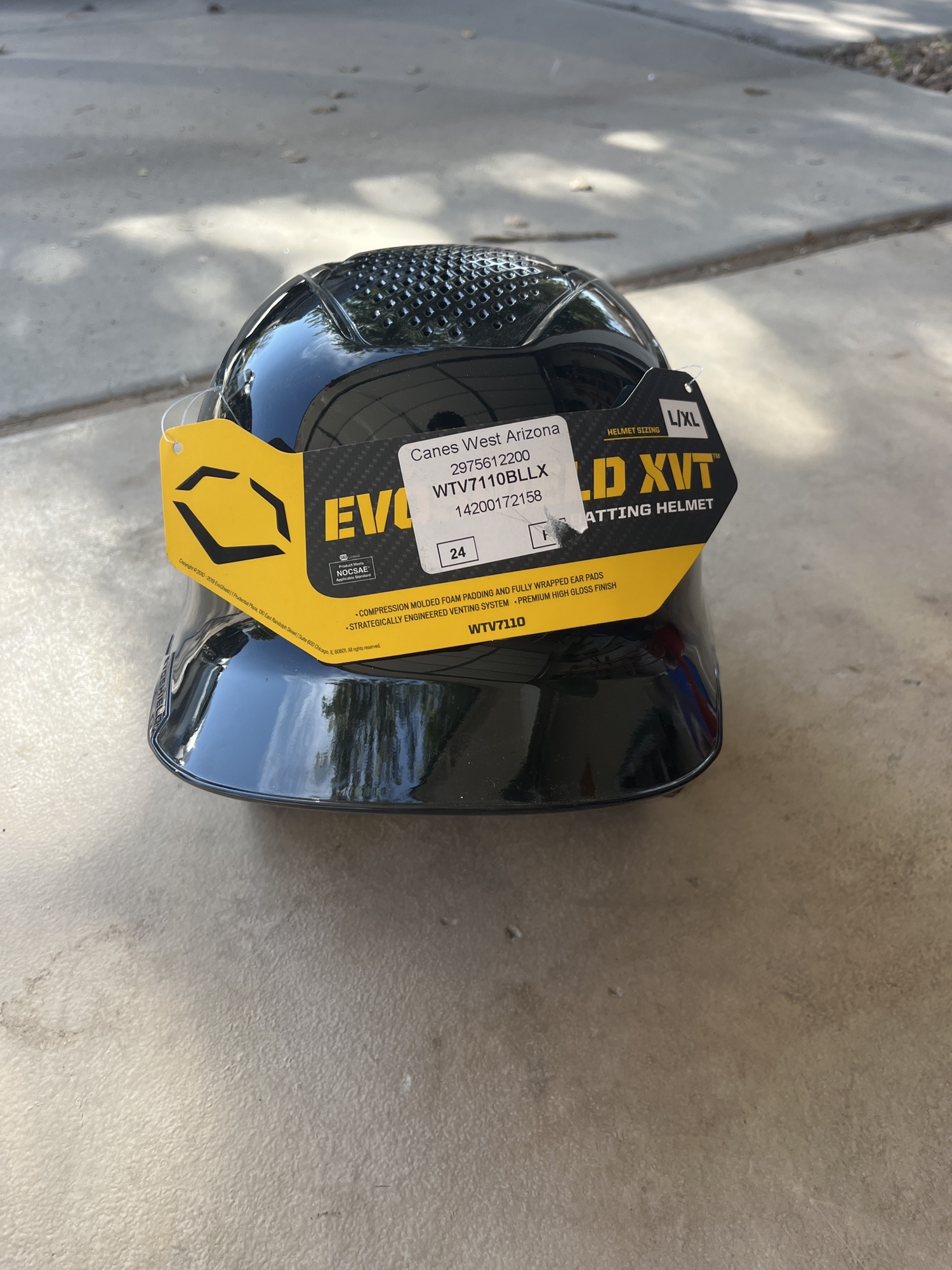 New Large/Extra Large EvoShield XVT Batting Helmet SidelineSwap