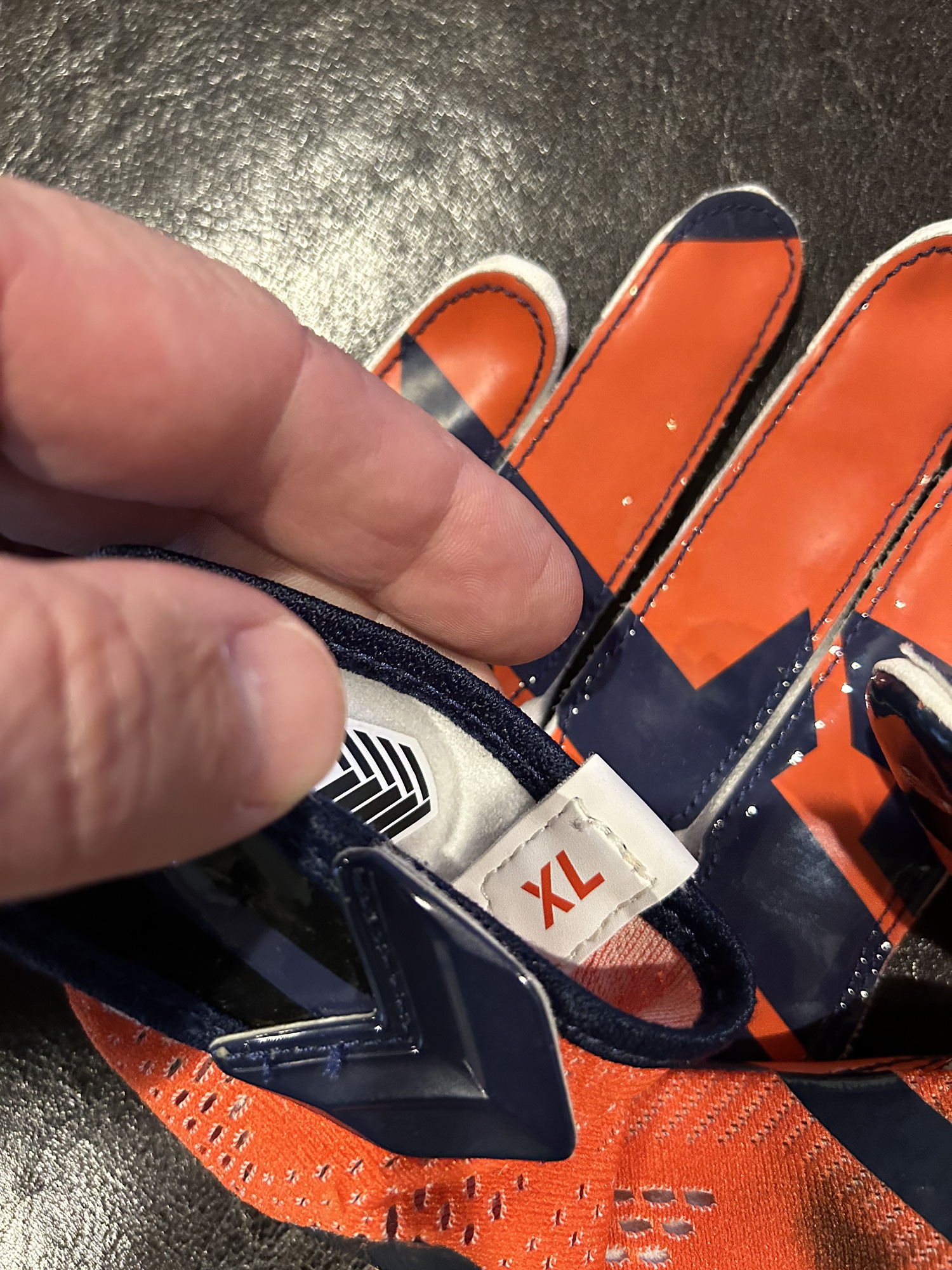 Syracuse game used football gloves SidelineSwap