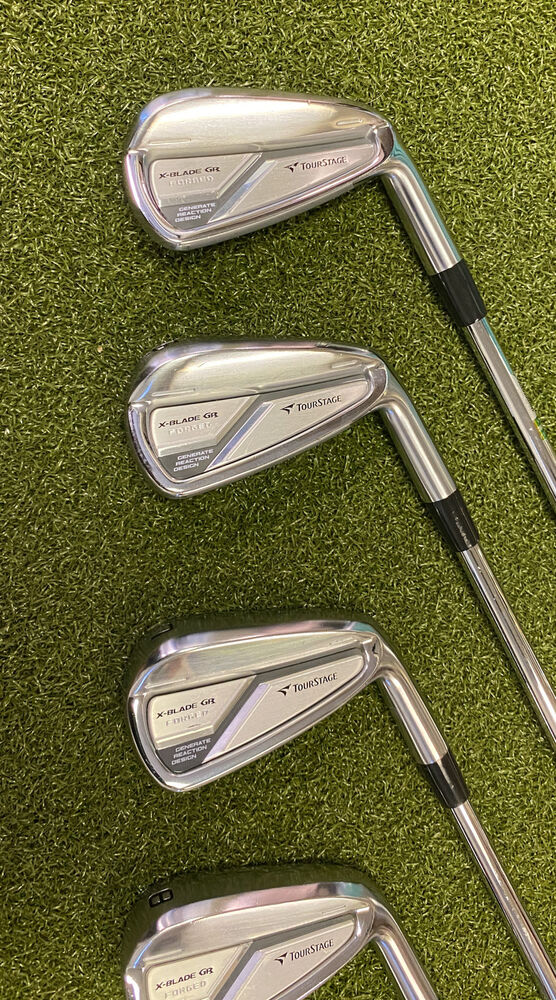 Bridgestone 4本セット (X-blade、Probeamなど) BRIDGESTONE TOURSTAGE X-BLADE CB 4-P 7pc Head Only IRONS SET