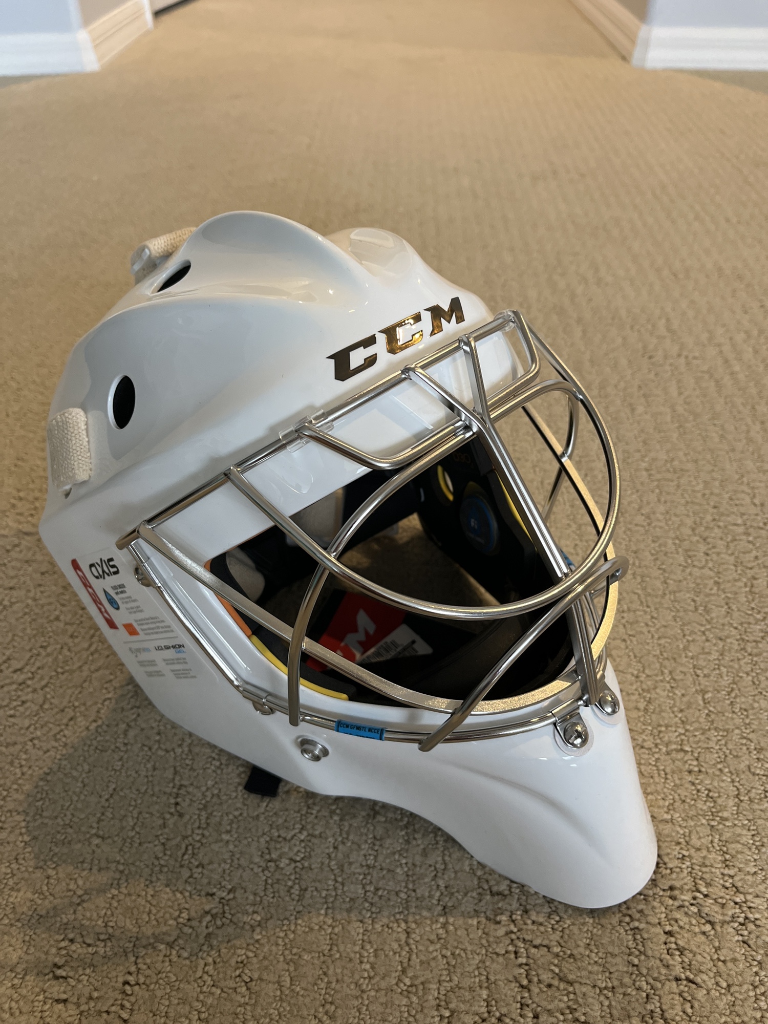 CCM GFAxis Goalie Helmet Sr Large New!!! SidelineSwap