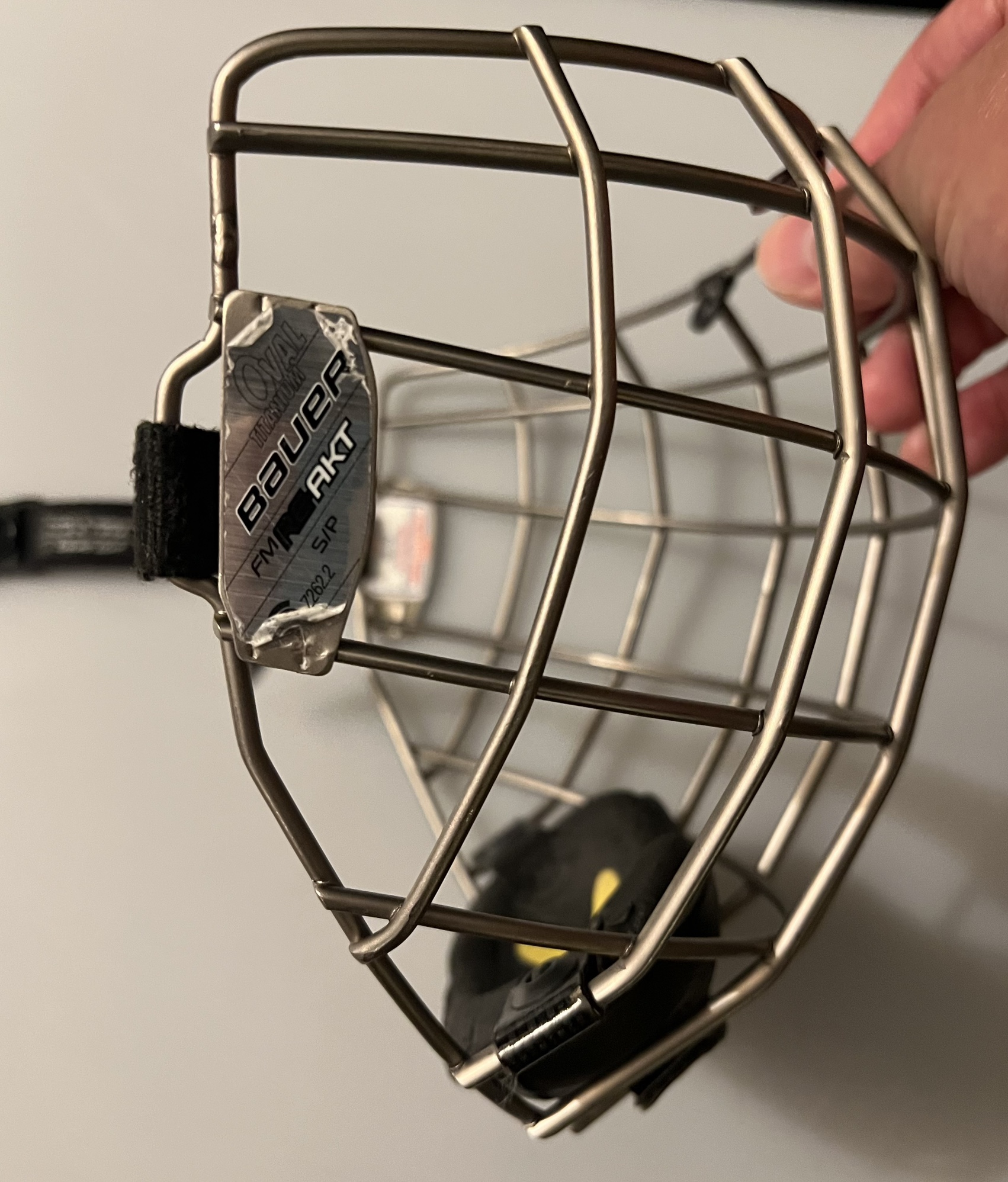Bauer Re Akt Titanium Helmet Cage SidelineSwap