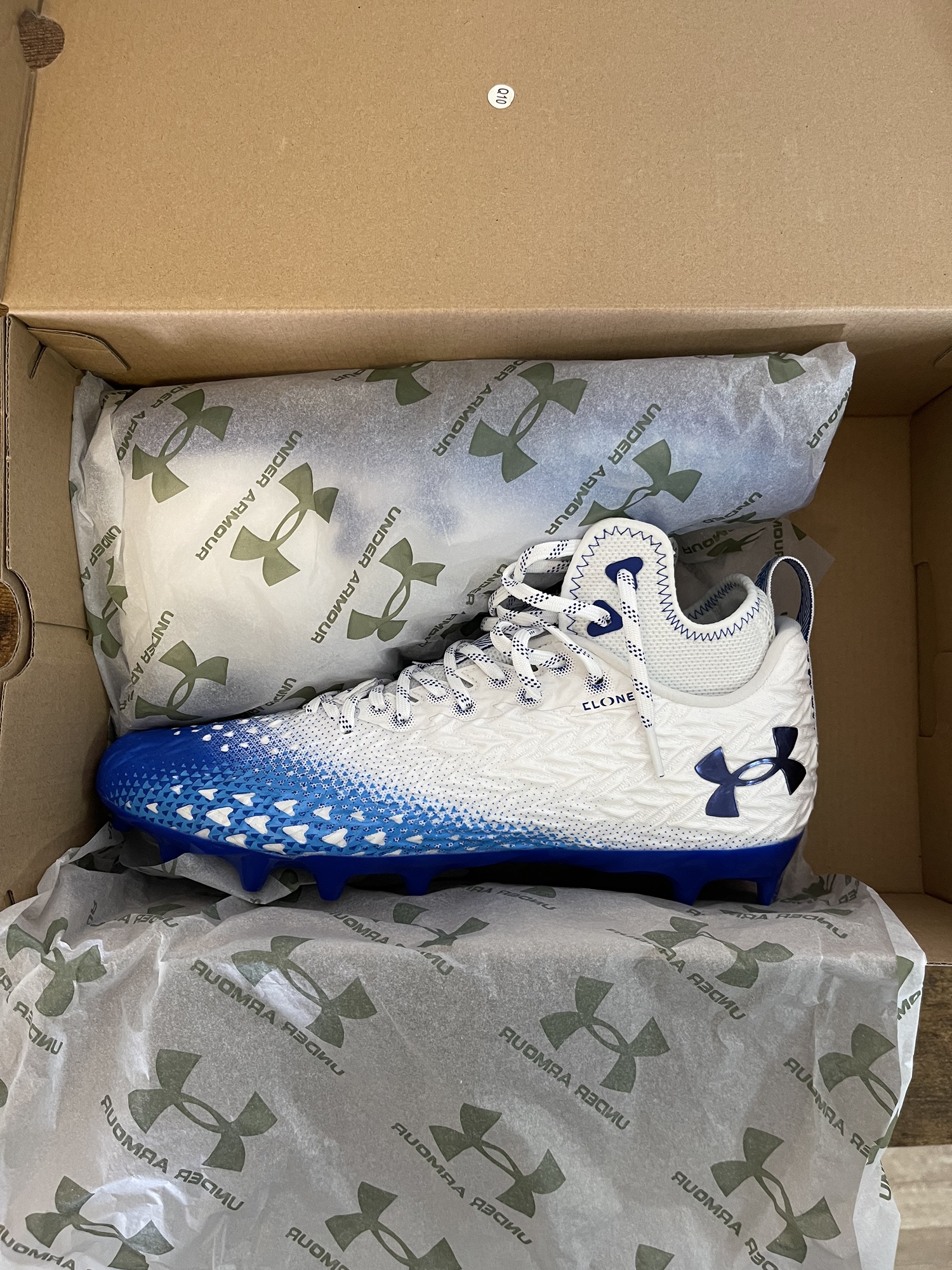 27cm】UA SPOTLIGHT CLONE 3.0 アメフト スパイク（Under Armour
