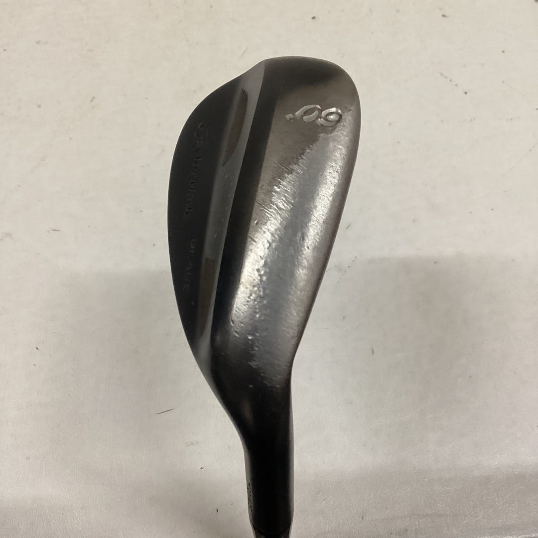 Used Taylormade Rac Black 60 Degree Regular Flex Steel Shaft Wedges