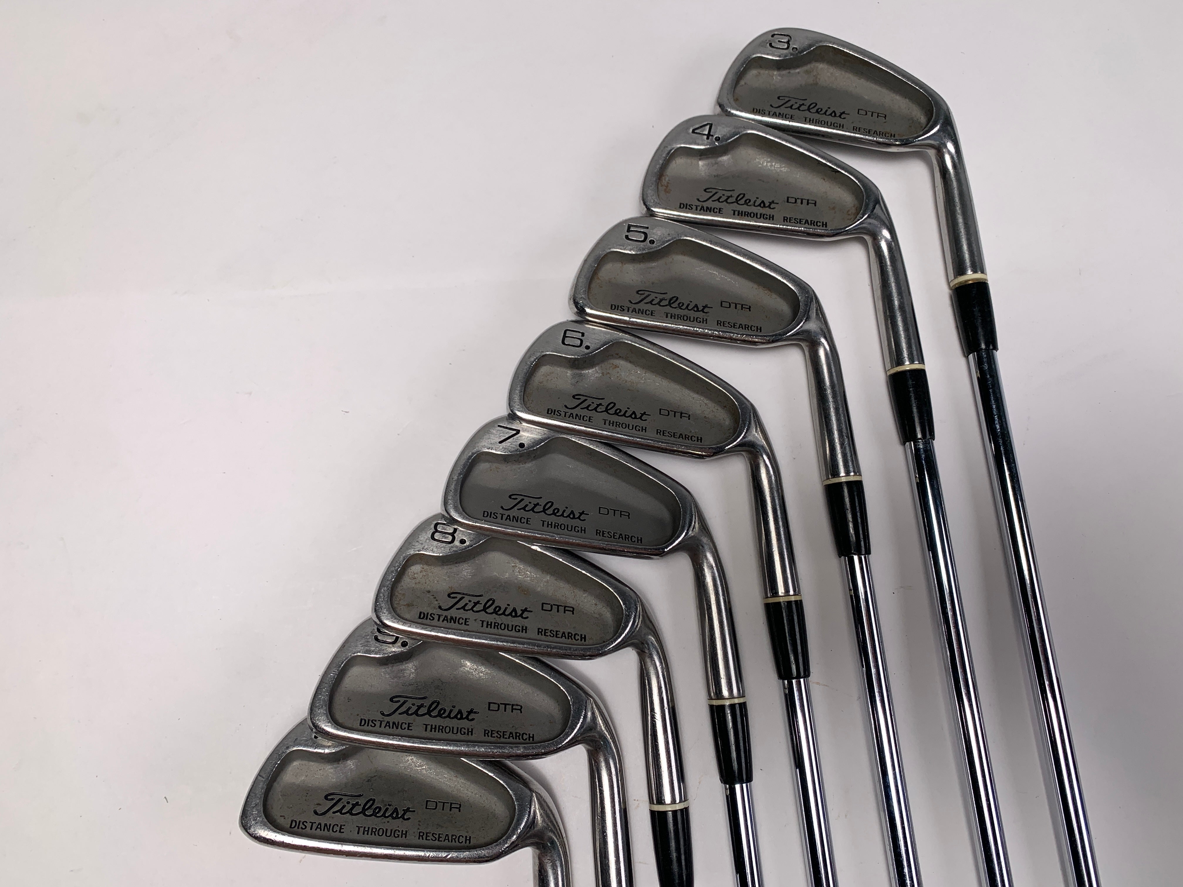 Titleist DTR Iron Set 3PW True Temper Dynamic Gold R300U Regular Steel Mens RH SidelineSwap