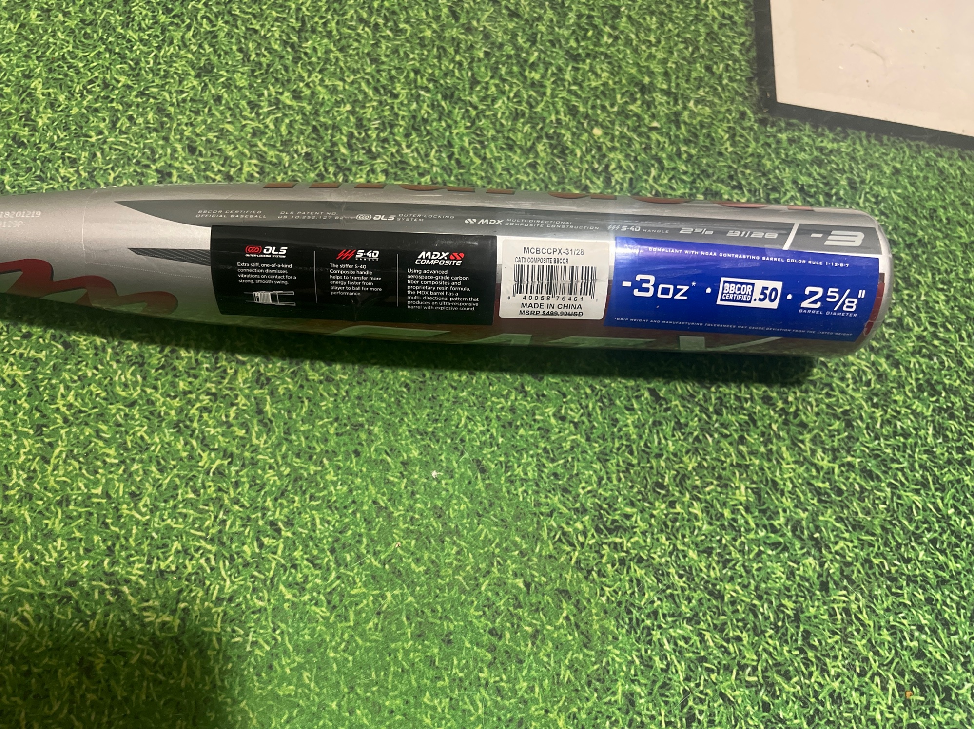 NEW Marucci CAT X Composite Bbcor 31/283 SidelineSwap