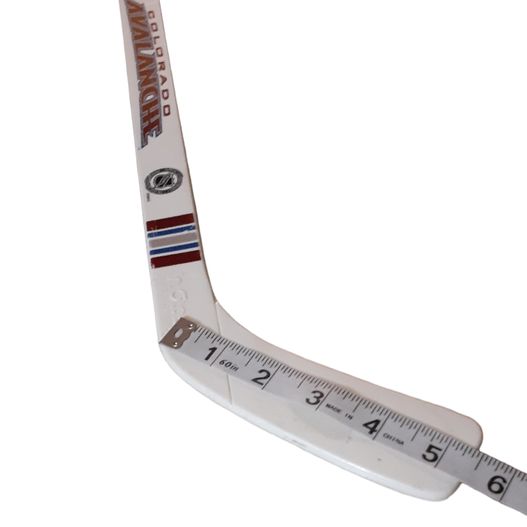 Colorado Avalanche Vintage In Glas Co Plastic Mini Hockey Stick, NHL