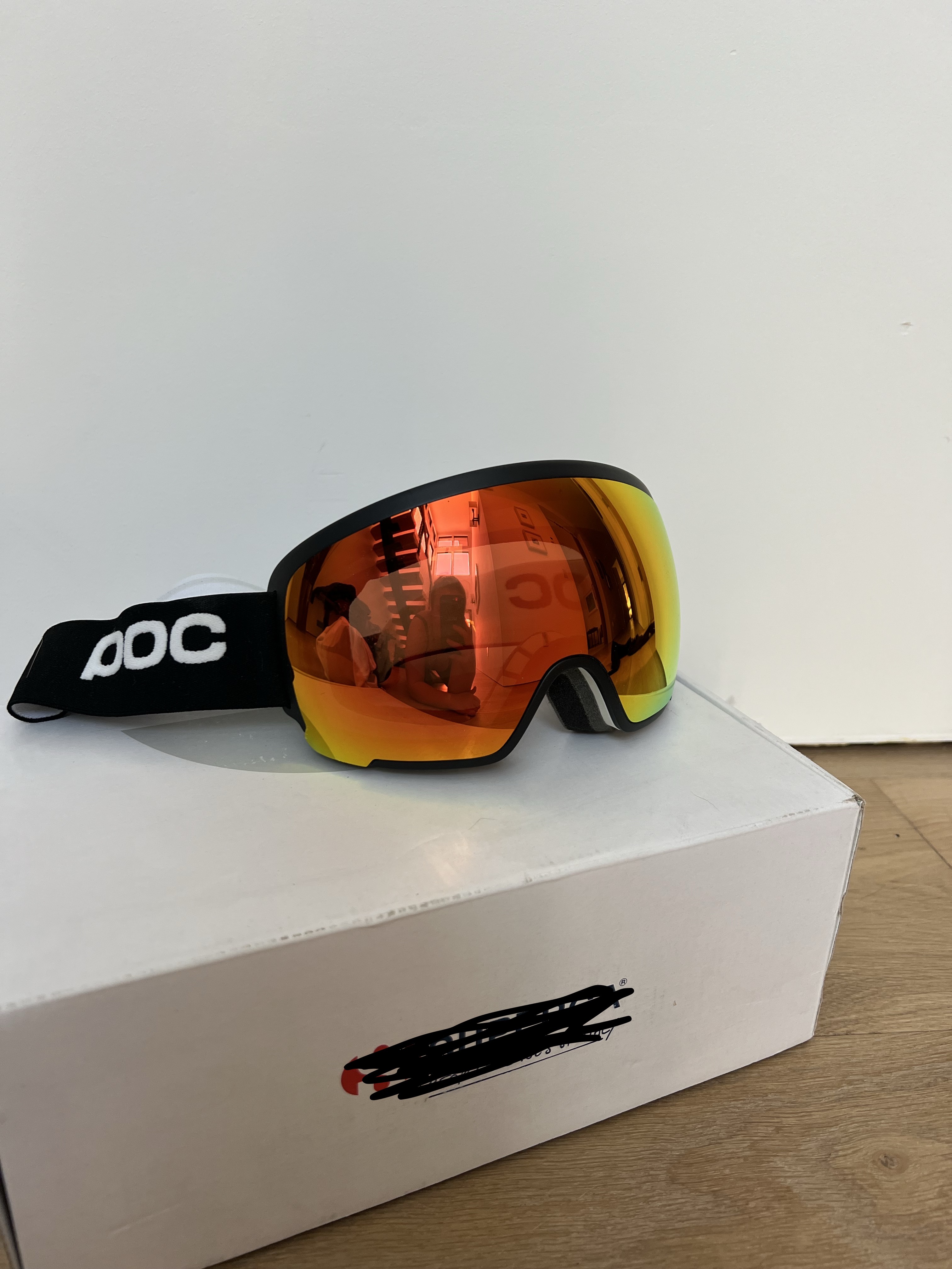 スキー・スノーボードアクセサリー POC ORB Clarity black Spektris orange Orb Clarity Spare Lens Kit in Uranium Black | Cycling spare