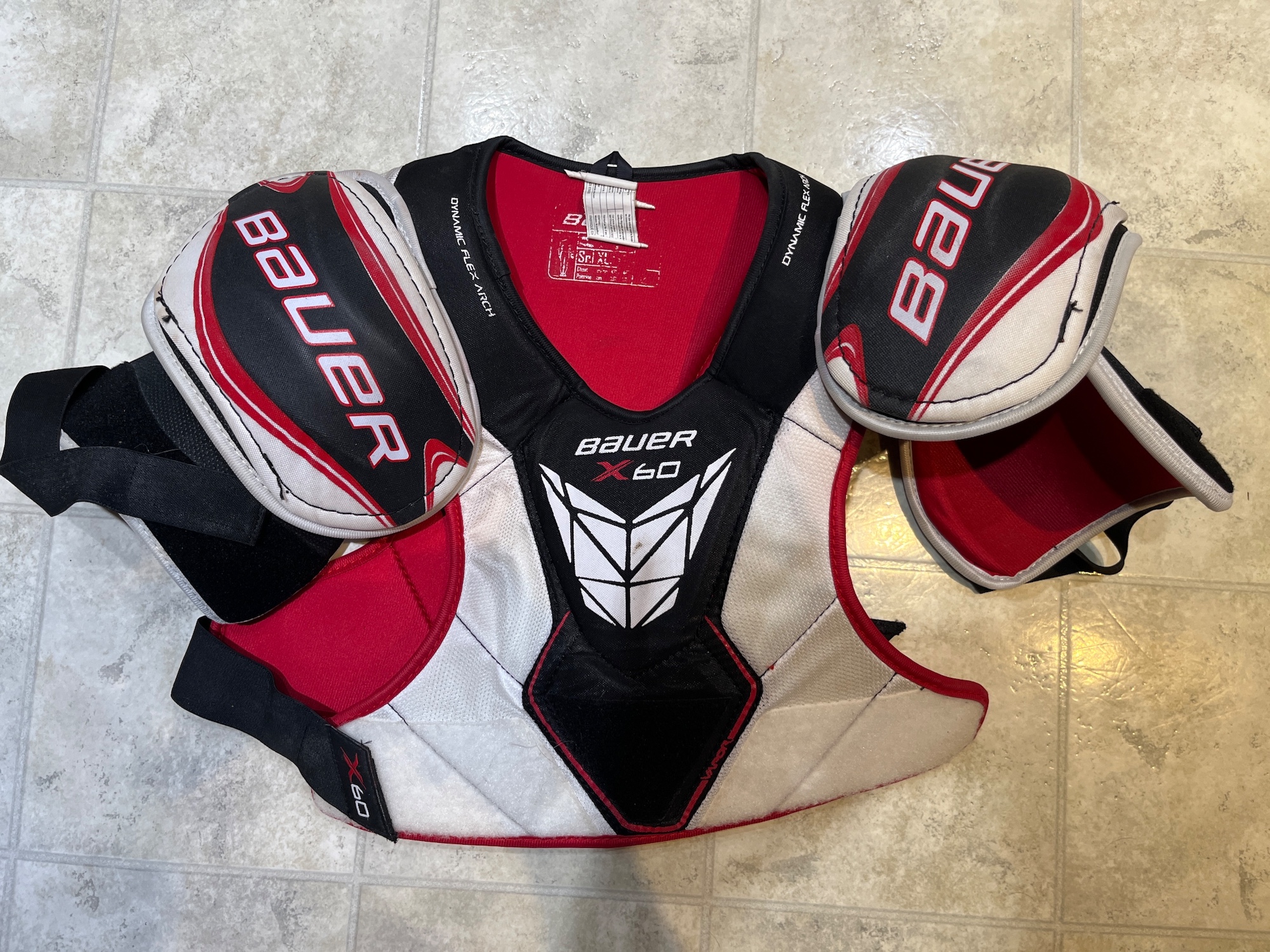 Used Extra Large Bauer Vapor X60 Shoulder Pads SidelineSwap