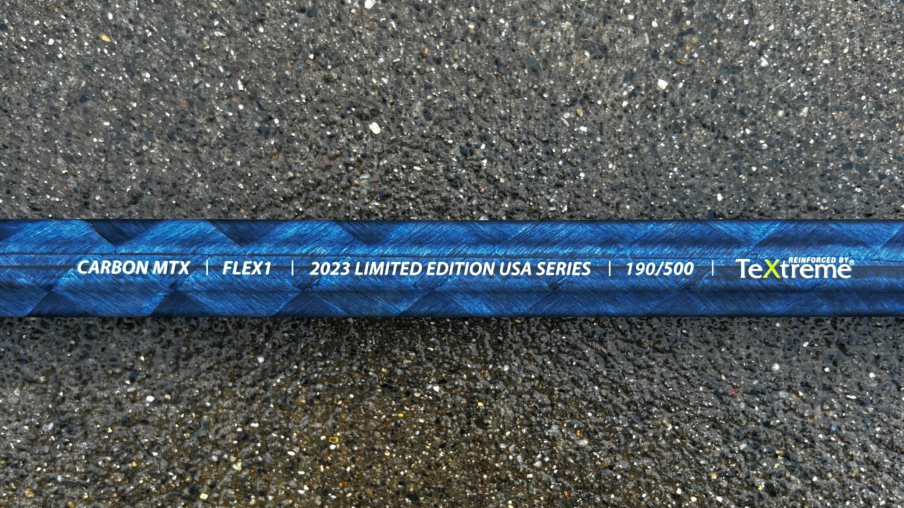 ECD Carbon MTX lacrosse Shaft USA 2023 Limited Edition 190/500