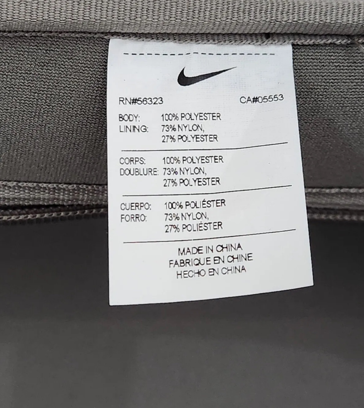 Nike FIFTYONE49 Wheeled Bag Cabin Roller Suitcase Luggage PBZ277001