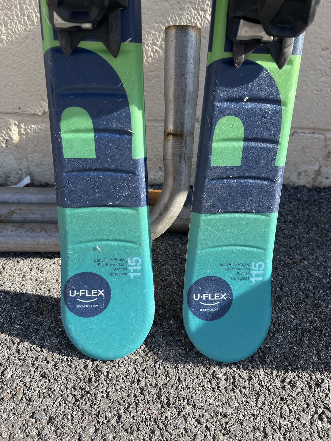 Used Elan Pinball Pro 115 Cm Boys' Downhill Ski Combo | SidelineSwap