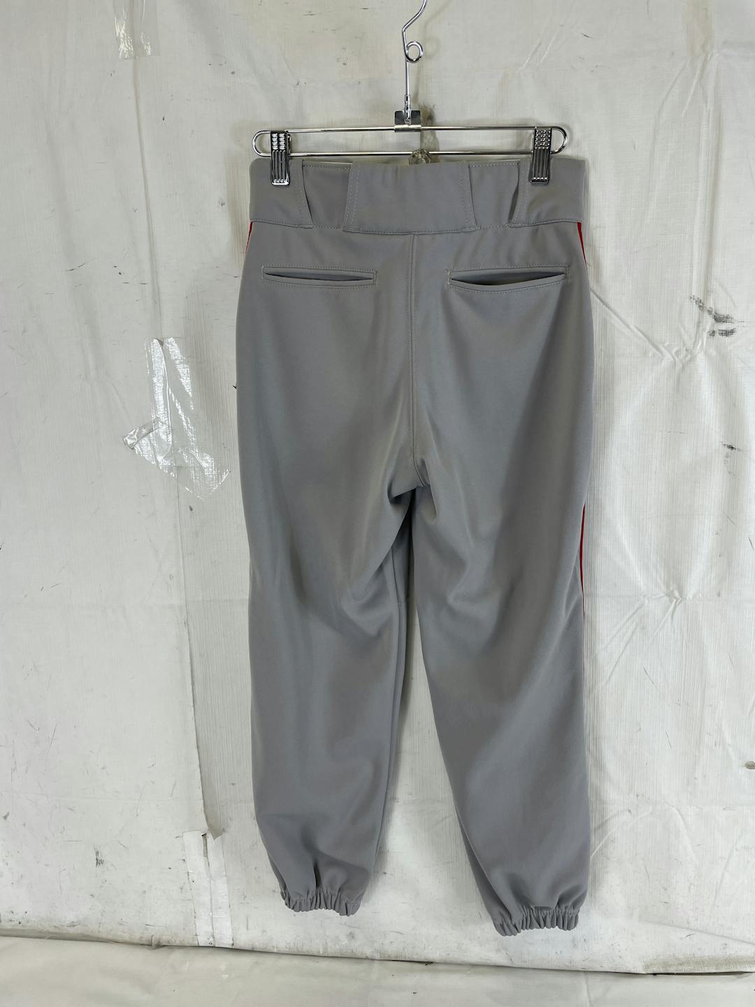 Used Champro Youth Lg Piped Baseball And Softball Pants Gry Red
