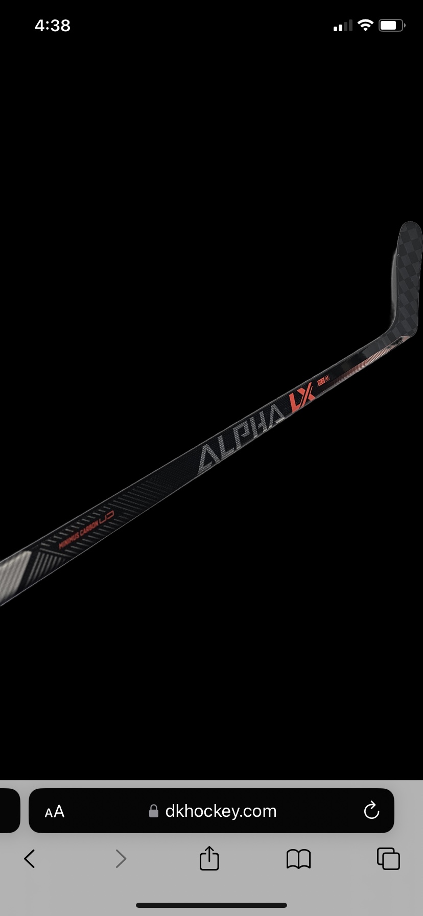 New Left Hand P92/Pro MacKinnon Curve Pro Stock Alpha LX Pro (Red