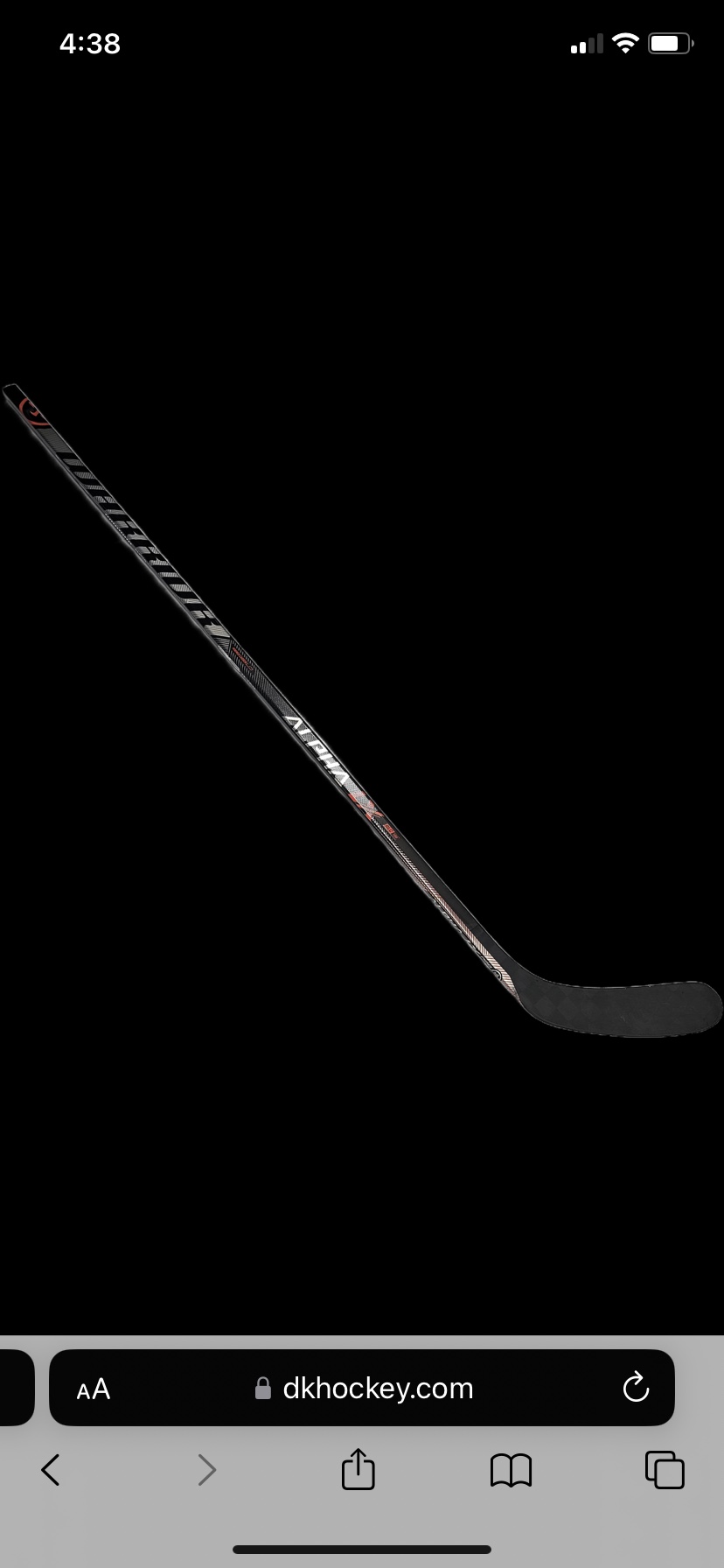 New Left Hand P92/Pro MacKinnon Curve Pro Stock Alpha LX Pro (Red