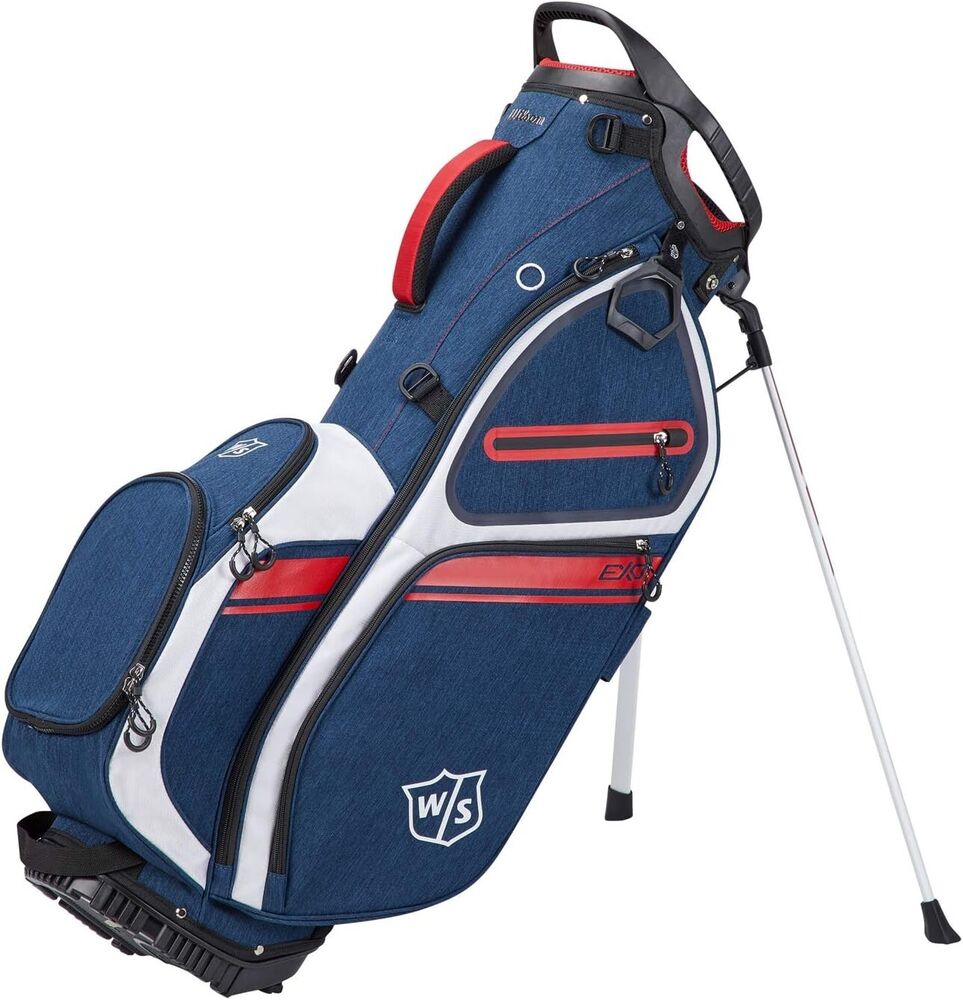 Wilson Staff EXO II Stand Bag 5Way Carry Golf Bag Wilson Staff