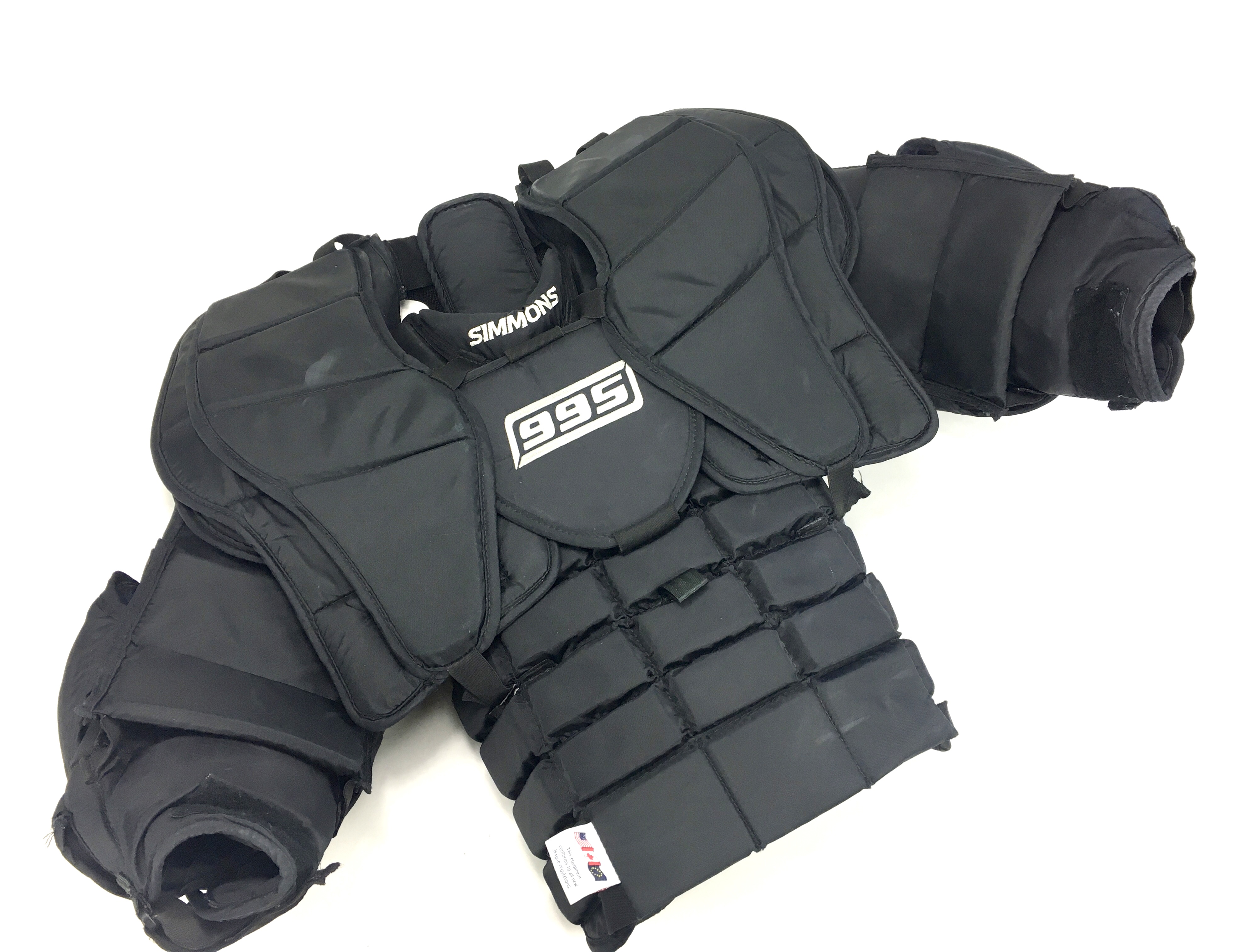 Senior Medium Simmons 995 Goalie Chest & Arm Protector Used