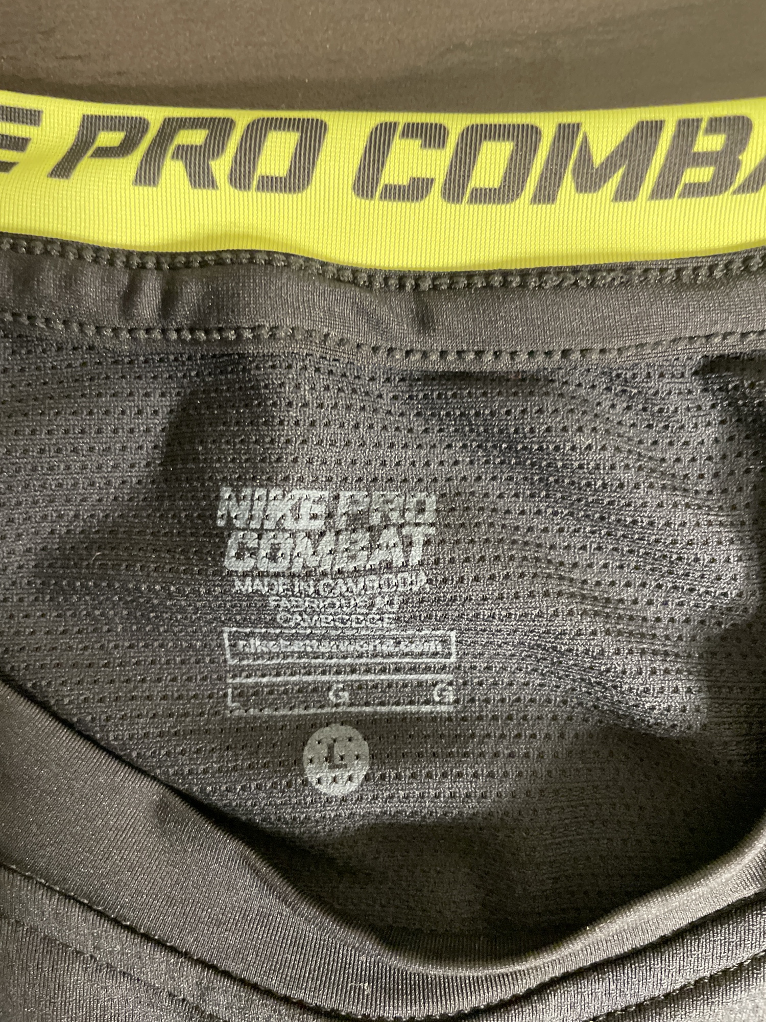 New Nike pro combat padded shirt SidelineSwap