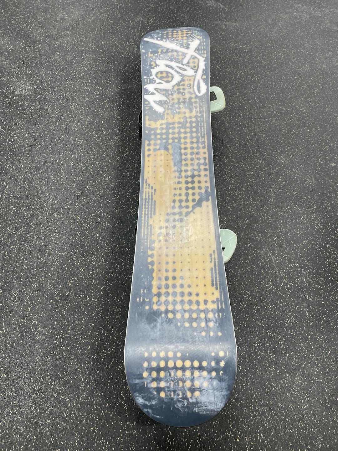 Used Flow Strike 162 Board Burton Cartel Binding Combo SidelineSwap