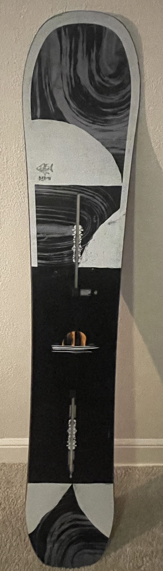 Used Men's Burton Snowboard All Mountain Without Bindings Directional