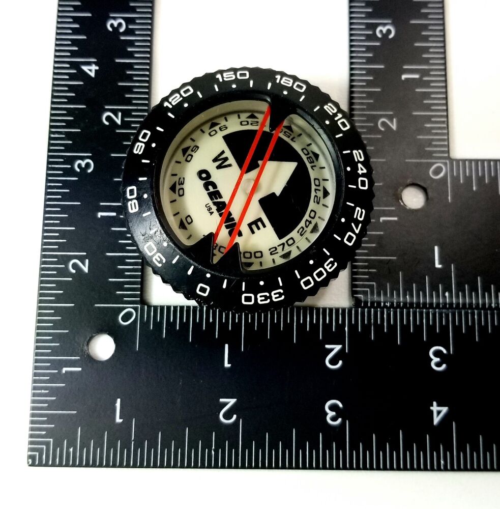 Oceanic Submersible Compass Puck Module Scuba Dive (Aeris, Sherwood