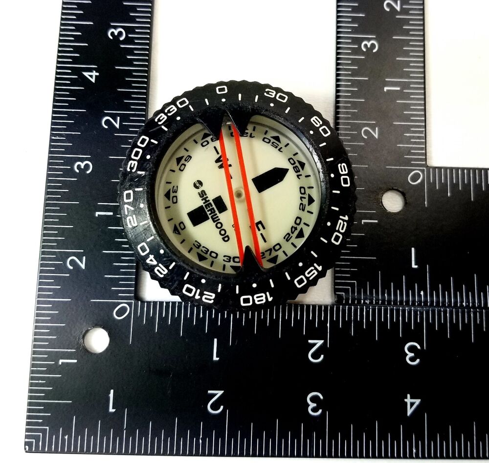 Sherwood Submersible Compass Puck Module Scuba Dive (Oceanic, Aeris