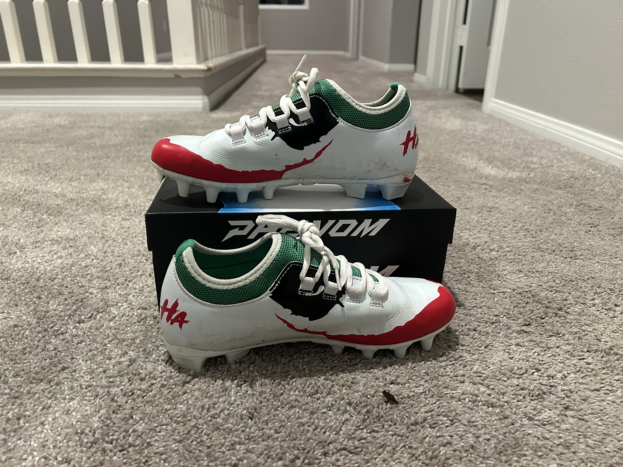size 6y football cleats