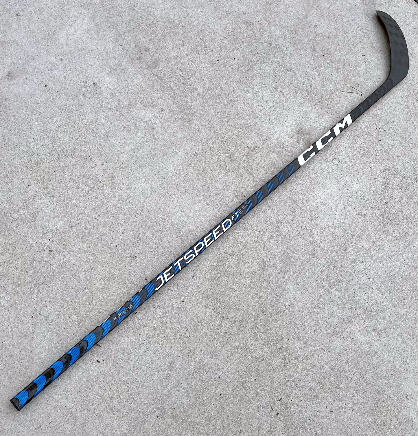 Senior CCM FT5 Jetspeed PRO Senior Right P29 75 flex Used Blue Pro ...