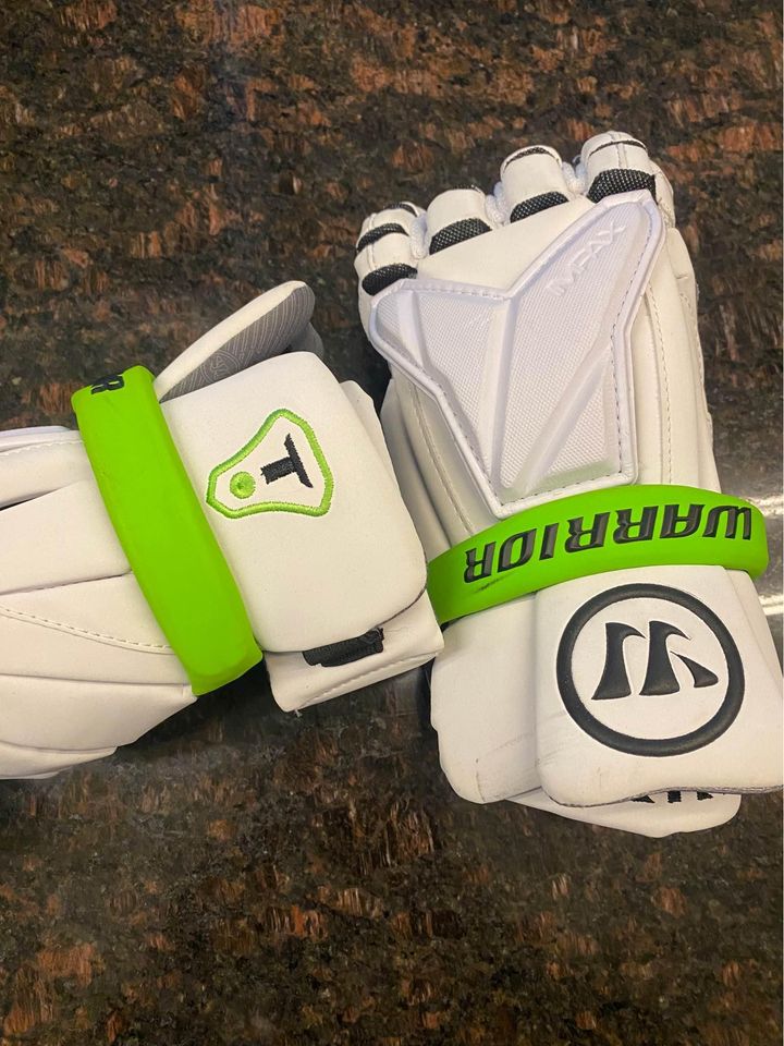New Warrior Evo Pro Lacrosse Gloves (True Lacrosse Branded) SidelineSwap