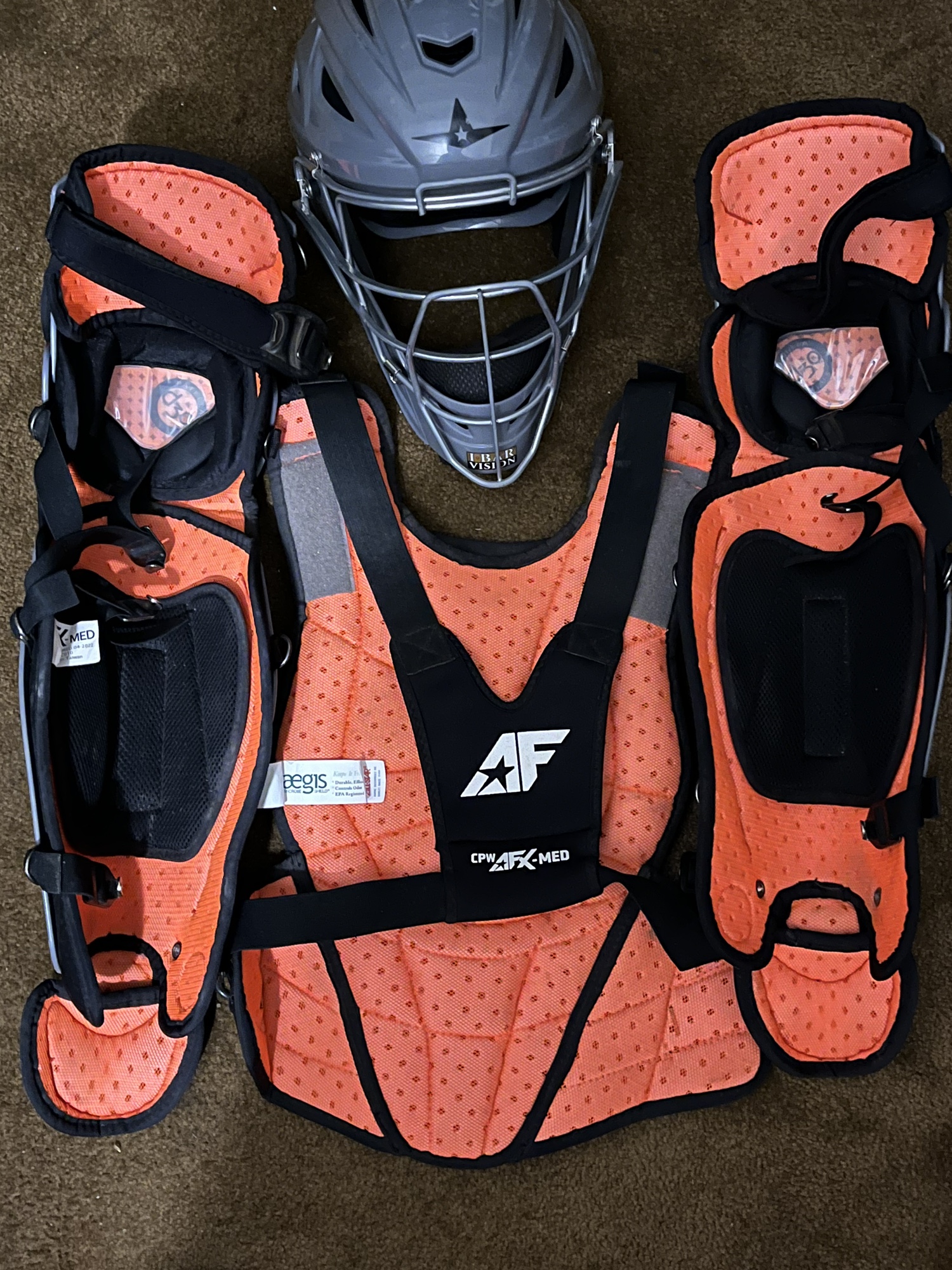 All Star AFX Fastpitch softball catcher gear SidelineSwap