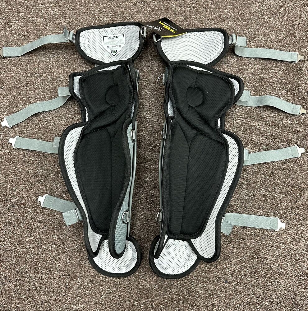 All Star Top Star Youth Ages 810 Baseball Catchers Gear Set Graphite Grey SidelineSwap