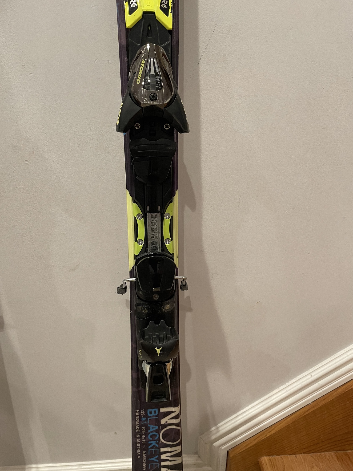 Atomic Nomad Black eye TI - 174 - USED | SidelineSwap | Buy