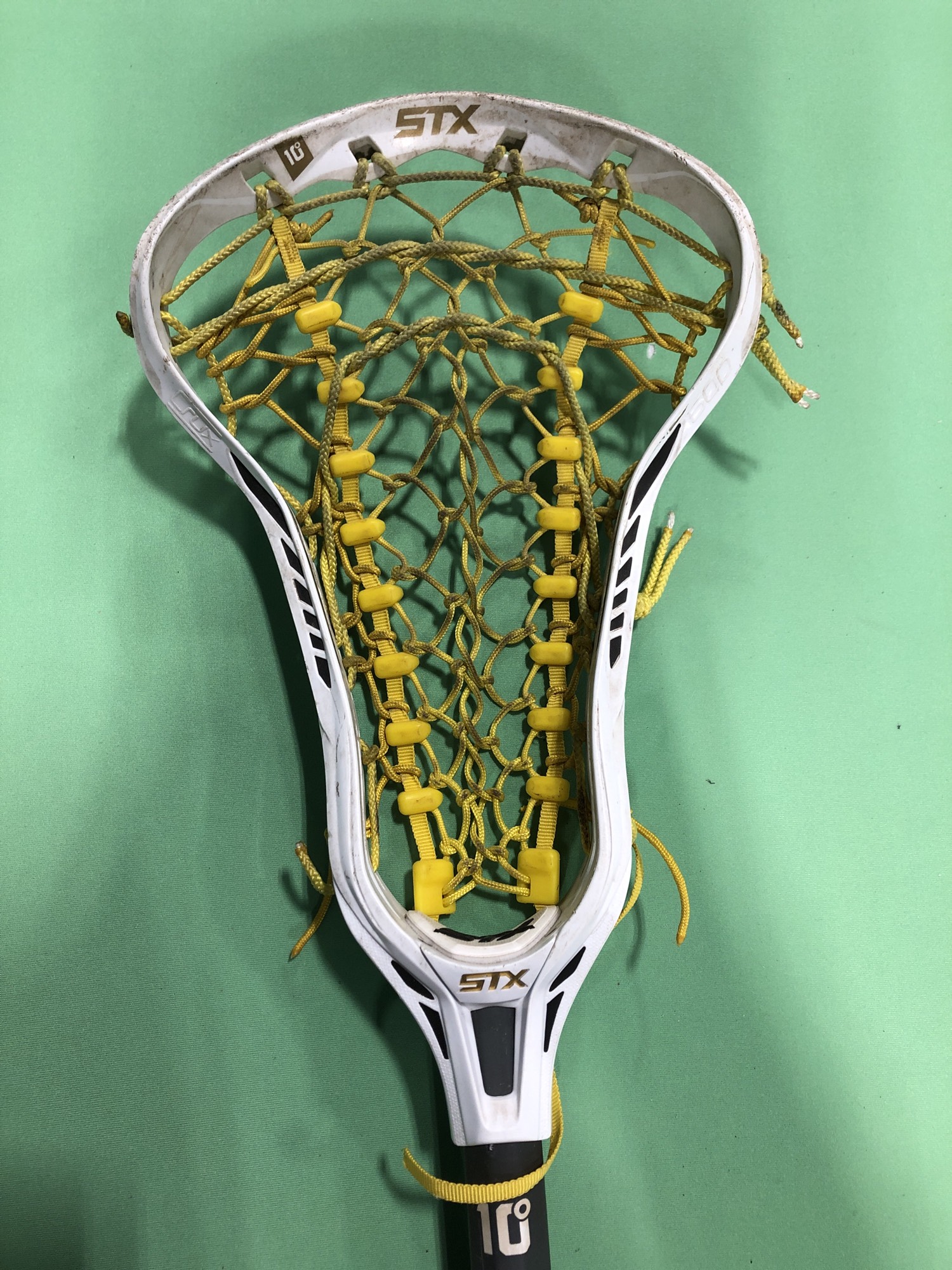 Used STX Crux 600 Complete Women's Lacrosse Stick with Comp 10 Handle