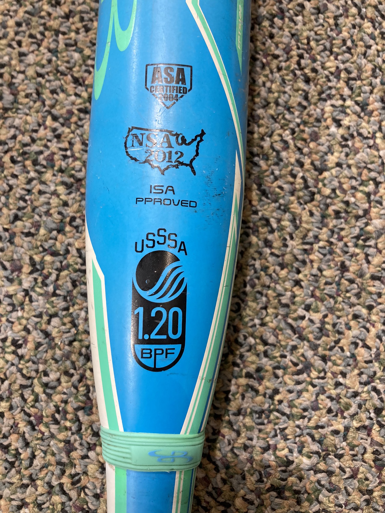 Used Boombah Tsunami Composite Fastpitch Softball Bat 31" (12