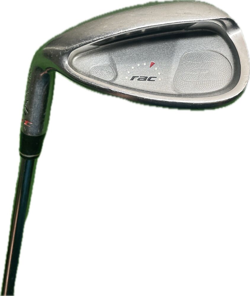 LH TaylorMade Rac Ht Sand Wedge Regular Flex Steel Shaft 35”L New Grip