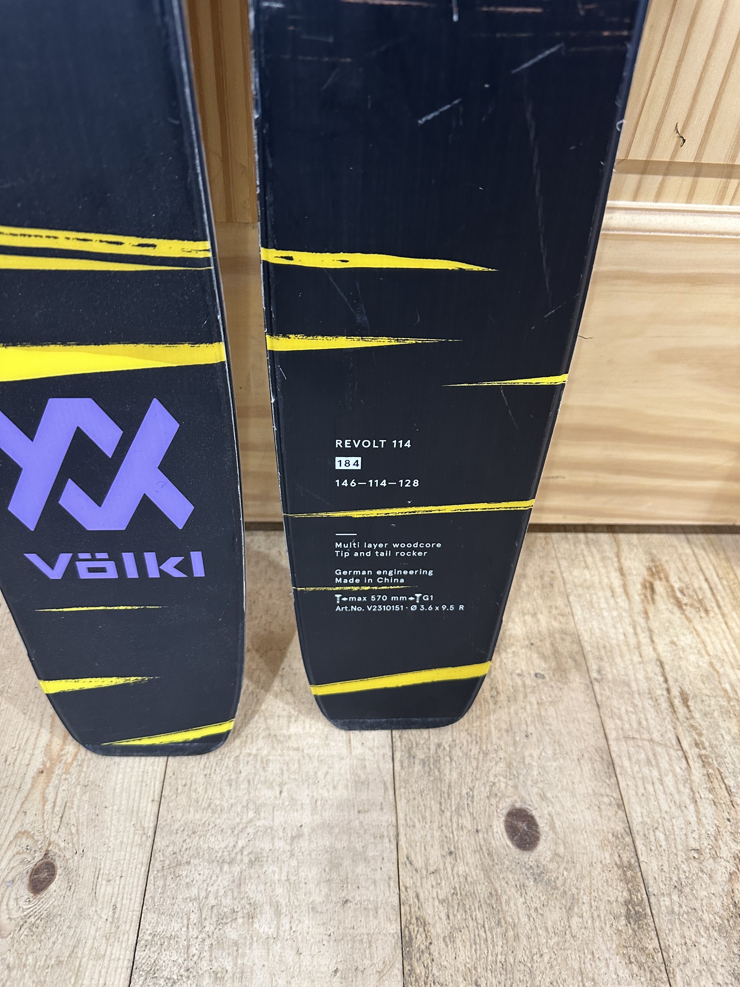 ☆★☆2024クリアランスセール! VOLKLI PLATINUM R 171ｃｍ /BIND MARKER/ブーツ＆ポール４点セットもご用意してます。 2024 Volkl Revolt 114 184 | SidelineSwap | Buy and Sell on