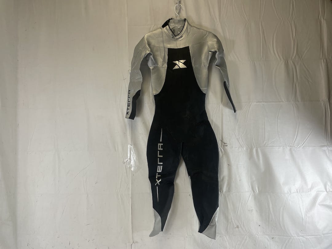 Used Xterra Vengeance Mens Md Full Suit Triathlon Wetsuit Swimmers