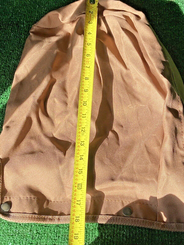 TaylorMade Golf Rain Hood For Vintage Stand Bag ZipUp With Four Snaps