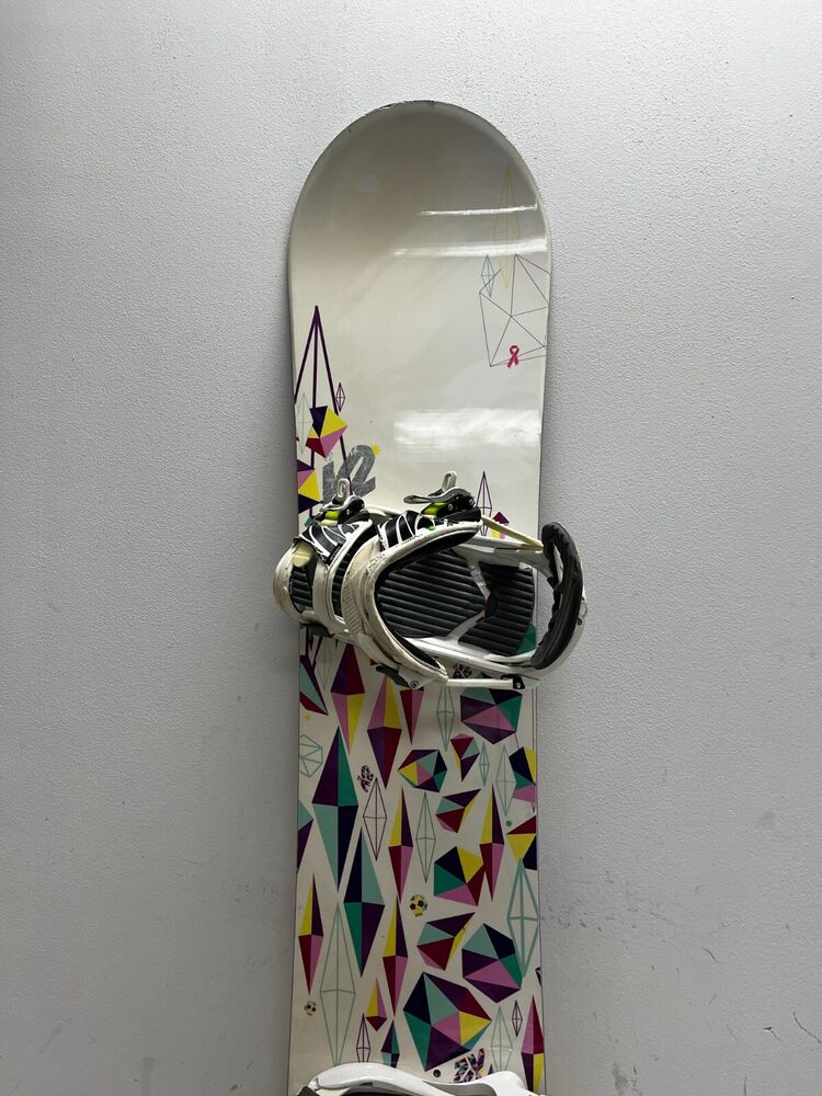 K2 Moment 150cm TwinTip AllMountain Snowboard K2 Virtue Bindings Medium CLEAN SidelineSwap