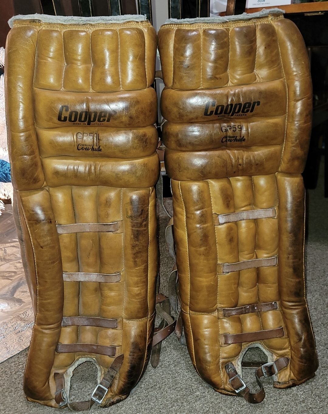 Vintage Cooper Goalie Set SidelineSwap