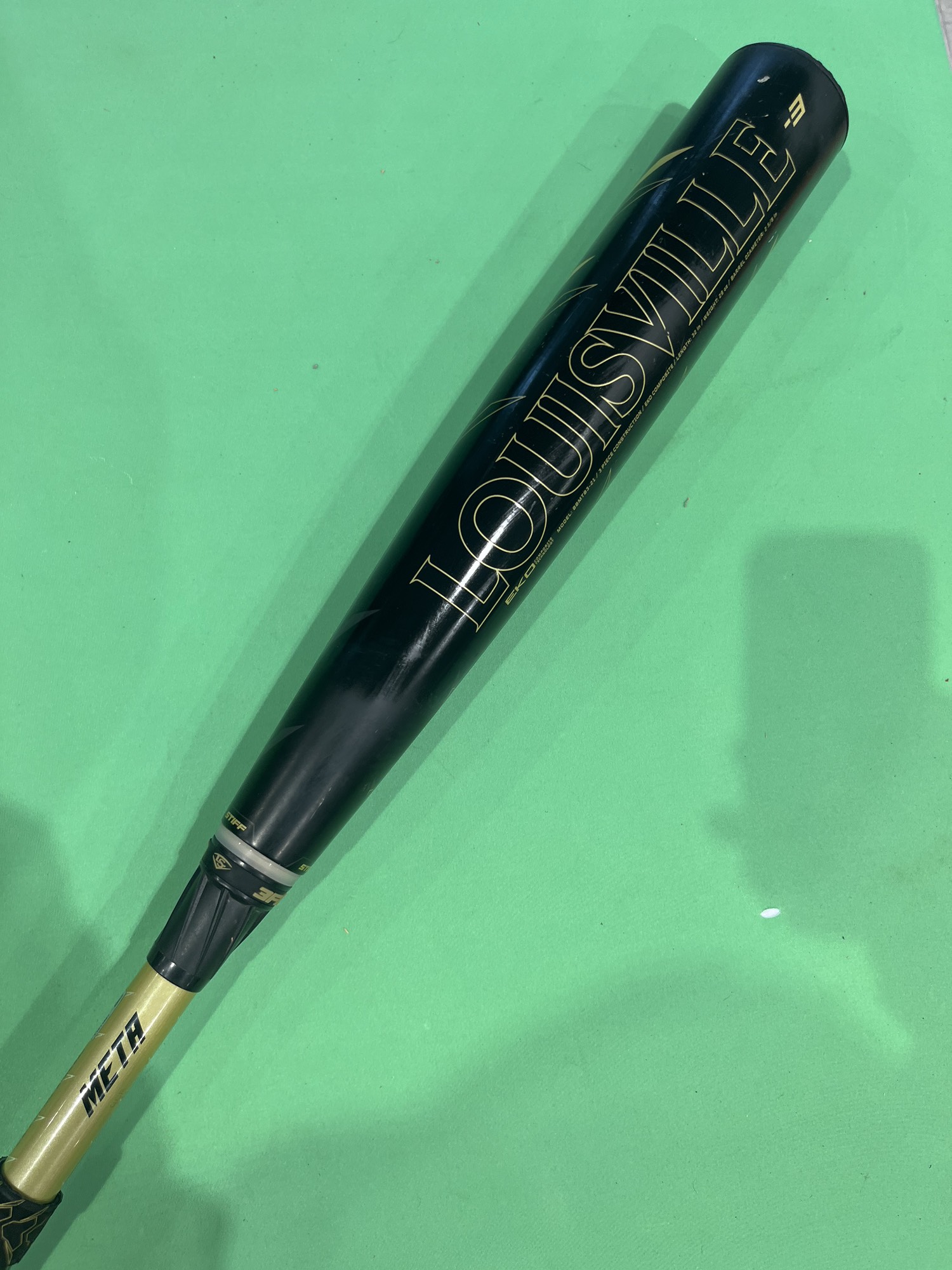 Used BBCOR Certified 2021 Louisville Slugger Meta Composite Bat (3) 29