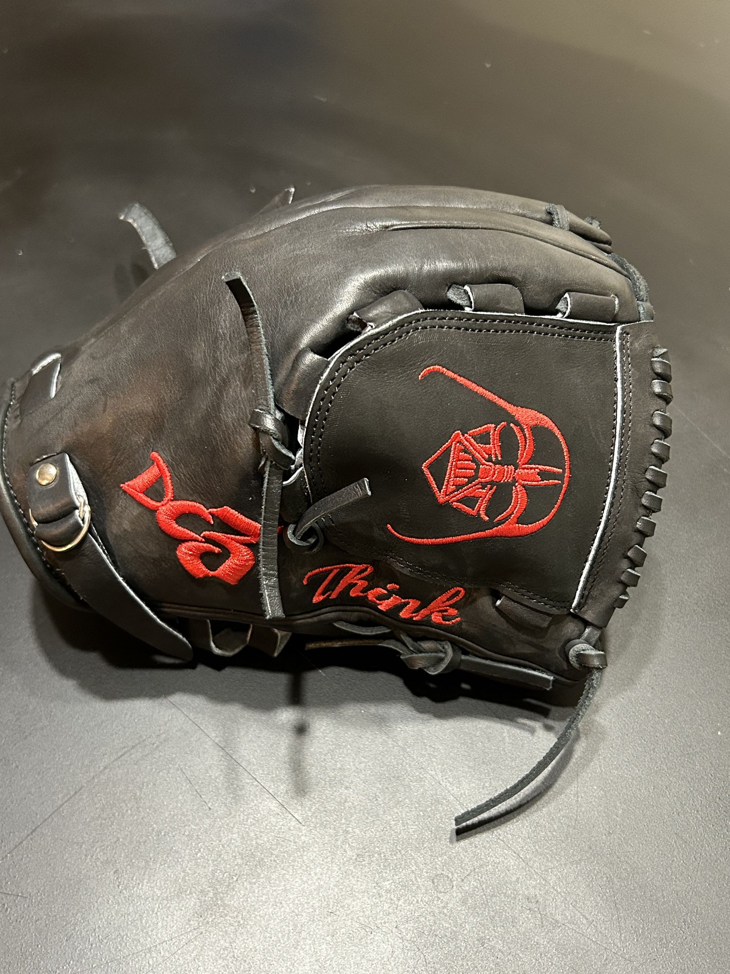 Darth Vader custom Pitching baseball glove SidelineSwap