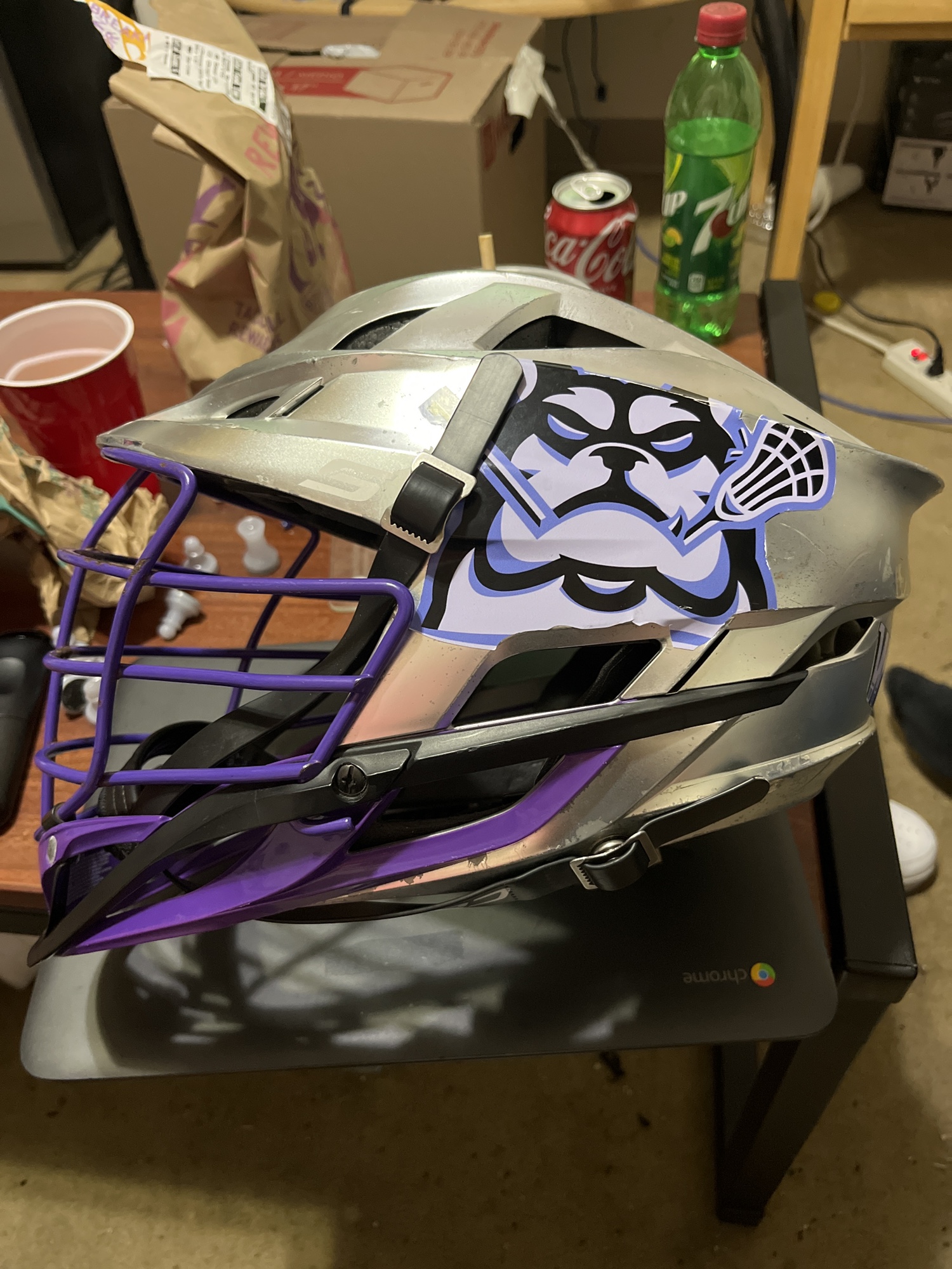 Custom Waterdogs Cascade S Helmet SidelineSwap