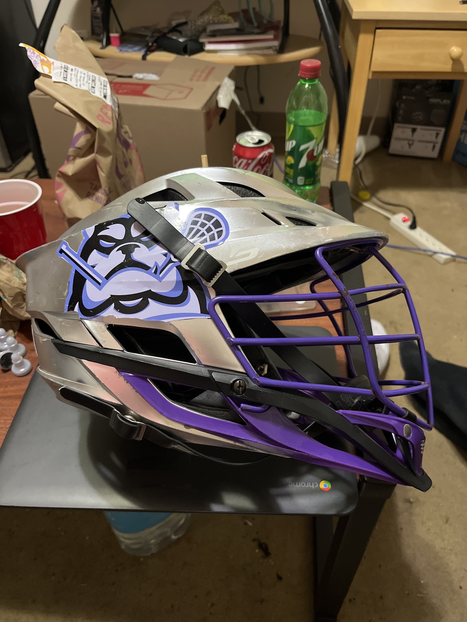 Custom Waterdogs Cascade S Helmet SidelineSwap