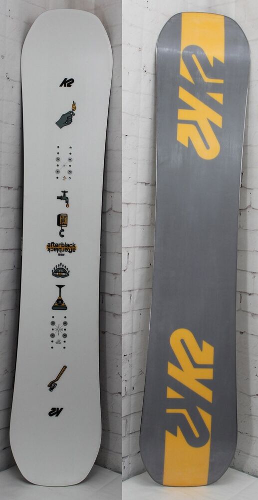 K2 Afterblack Wide Men's Snowboard 156 cm, Freestyle Twin, 2024 78034