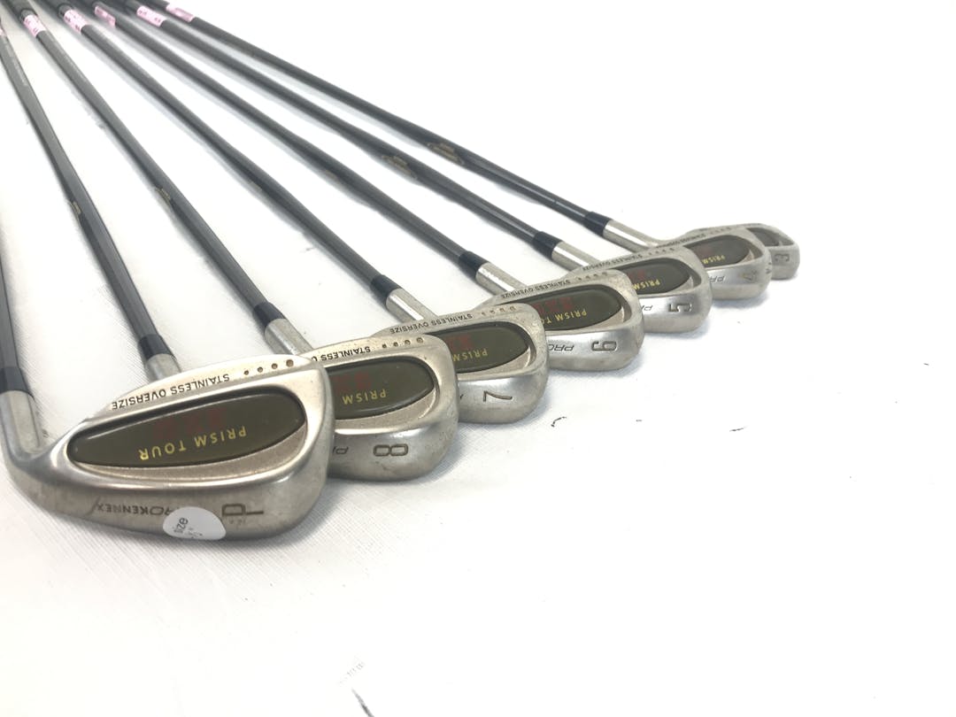 Used Pro Kennex Prism Tour Exd 3ipw Graphite Regular Golf Iron Set