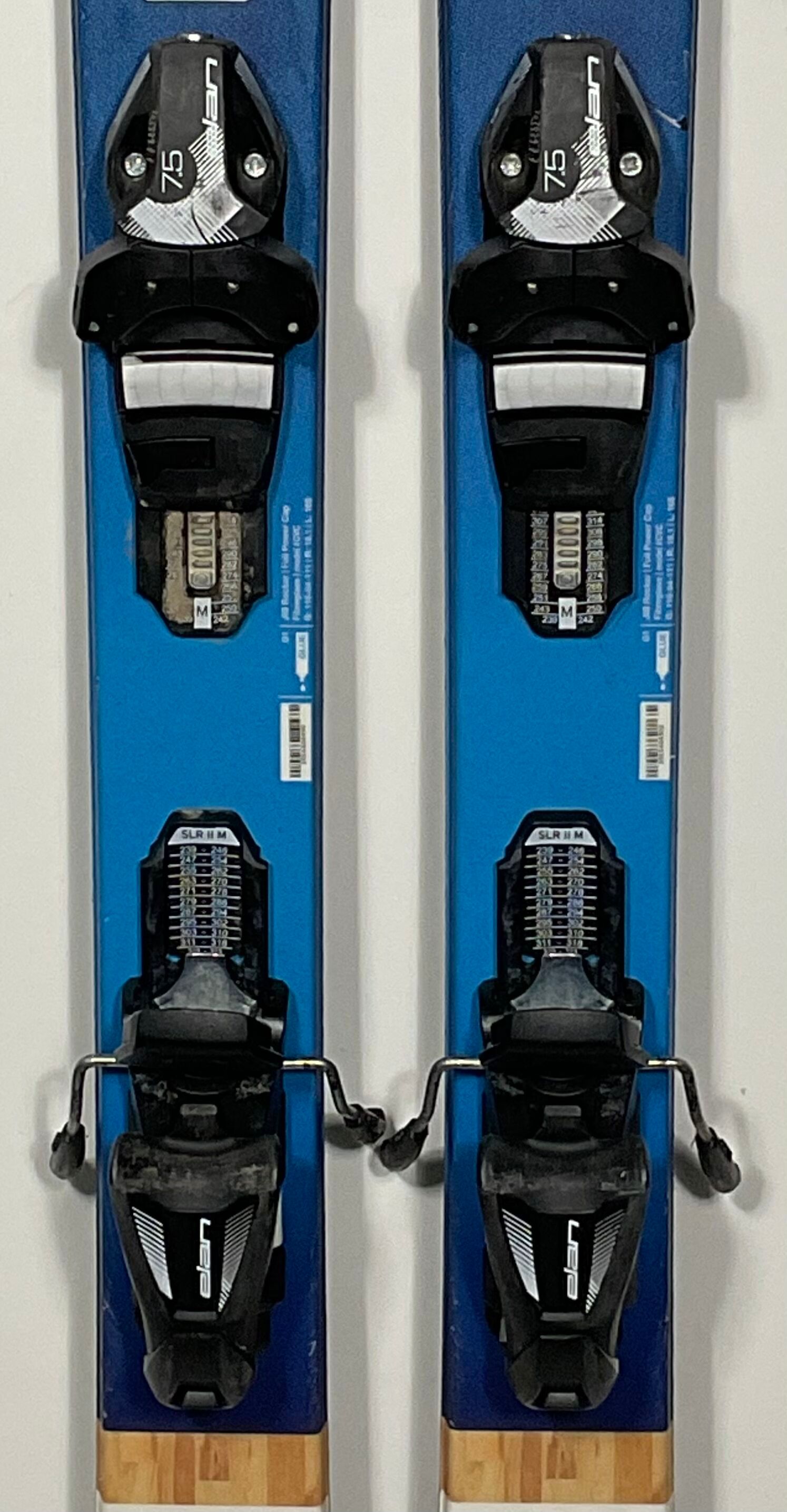 中古ジュニアスキーセット ELAN PINBALL 130cm ポール付 中古ジュニア