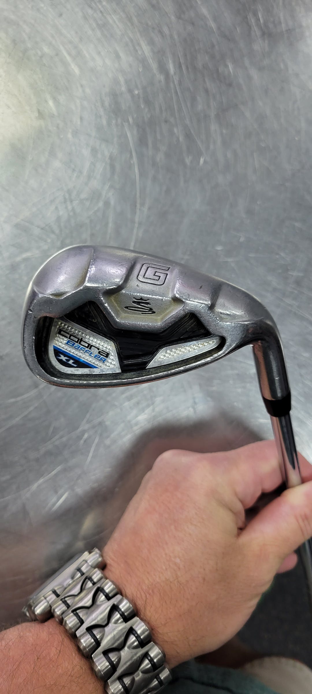 Used Cobra Baffler Xl Gap Approach Wedge Regular Flex Steel Shaft