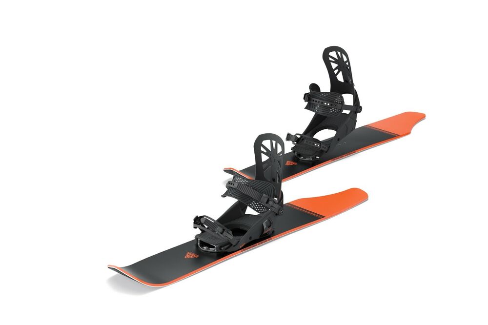 UNION ROVER MINI SPLITBOARD APPROACH SKIS, BUILT IN SKINS, NEW